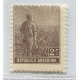 ARGENTINA 1911 GJ 327 ESTAMPILLA NUEVA MINT DENTADO 13 1/4 RARA U$ 34,5 !!!